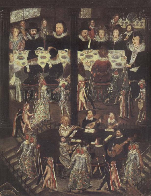 unknow artist Sir Henry Untonwas a well-to-do Elizabethan Gentheman Sweden oil painting art